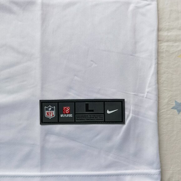 NFL LOVE White V-Neck No. 10 Jersey - Picture 1 of 8